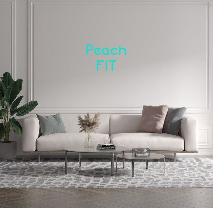 Custom text: Peach
FIT